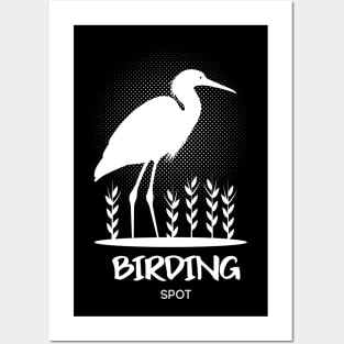 Birding spot Posters and Art